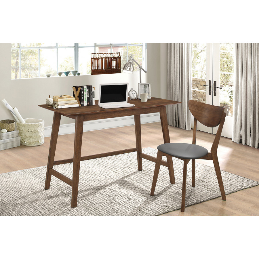 Coaster - Karri 2-Piece Writing Desk Set in Walnut
