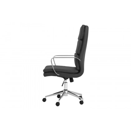 Coaster High Back Upholstered Office Chair - Black