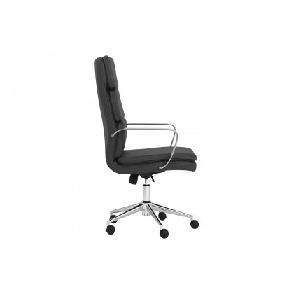Coaster High Back Upholstered Office Chair - Black