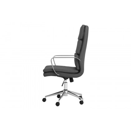 Coaster High Back Upholstered Office Chair - Gray