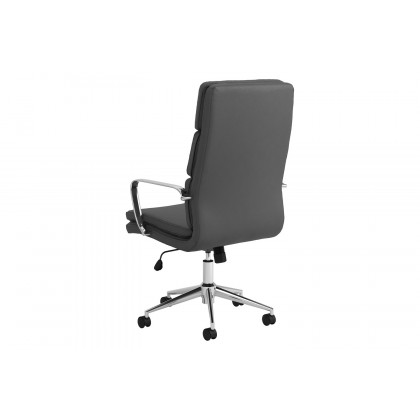 Coaster High Back Upholstered Office Chair - Gray