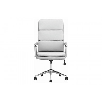 Coaster High Back Upholstered Office Chair - White