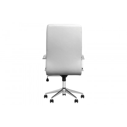 Coaster High Back Upholstered Office Chair - White