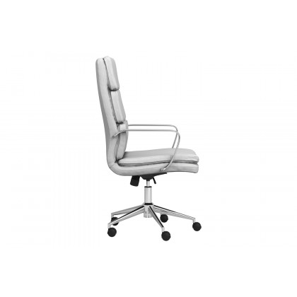 Coaster High Back Upholstered Office Chair - White