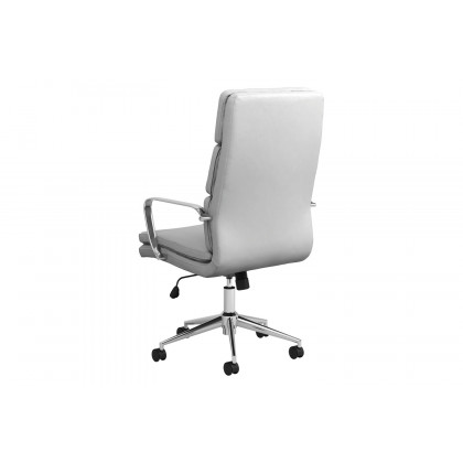 Coaster High Back Upholstered Office Chair - White