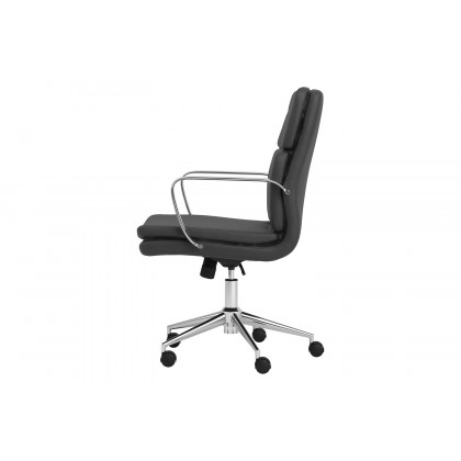 Coaster Standard Back Upholstered Office Chair - Black