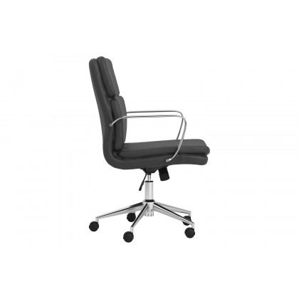 Coaster Standard Back Upholstered Office Chair - Black