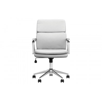 Coaster Standard Back Upholstered Office Chair - White