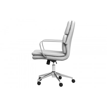 Coaster Standard Back Upholstered Office Chair - White