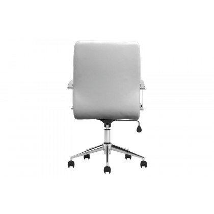 Coaster Standard Back Upholstered Office Chair - White