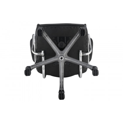 Coaster - High Back Office Chair in Black/Chrome