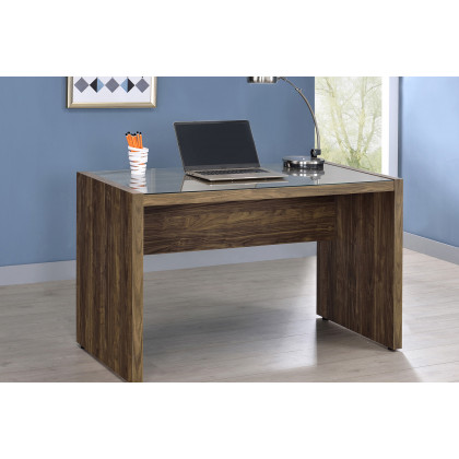 Coaster Luetta 48-Inch Rectangular Writing Desk - Aged Walnut