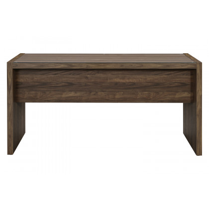 Coaster Luetta 59-Inch Rectangular Writing Desk - Aged Walnut