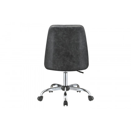 Coaster Upholstered Tufted Back Office Chair - Gray/Chrome
