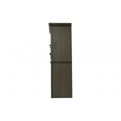 Coaster - Hartshill 2-Door Hutch With Shelves in Burnished Oak