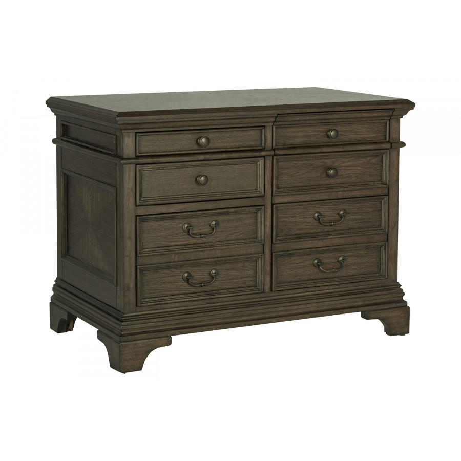 Coaster - Hartshill 5-Drawer File Cabinet in Burnished Oak