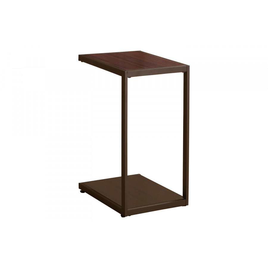 Coaster - Rectangular Accent Table With Bottom Shelf in Brown