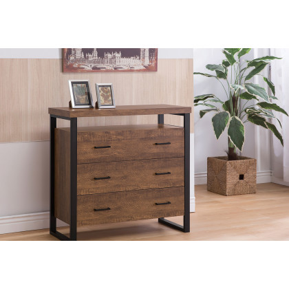 Coaster - 3-Drawer Accent Cabinet in Rustic Amber