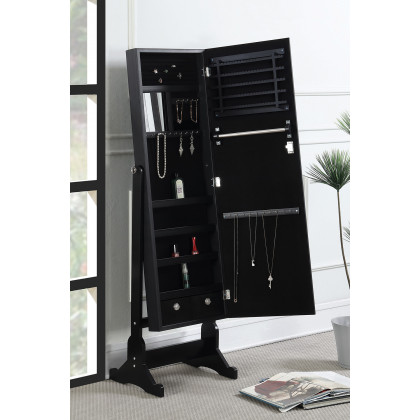 Coaster Jewelry Cheval Mirror - Black
