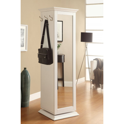 Coaster - Swivel Accent Cabinet with Cork Board