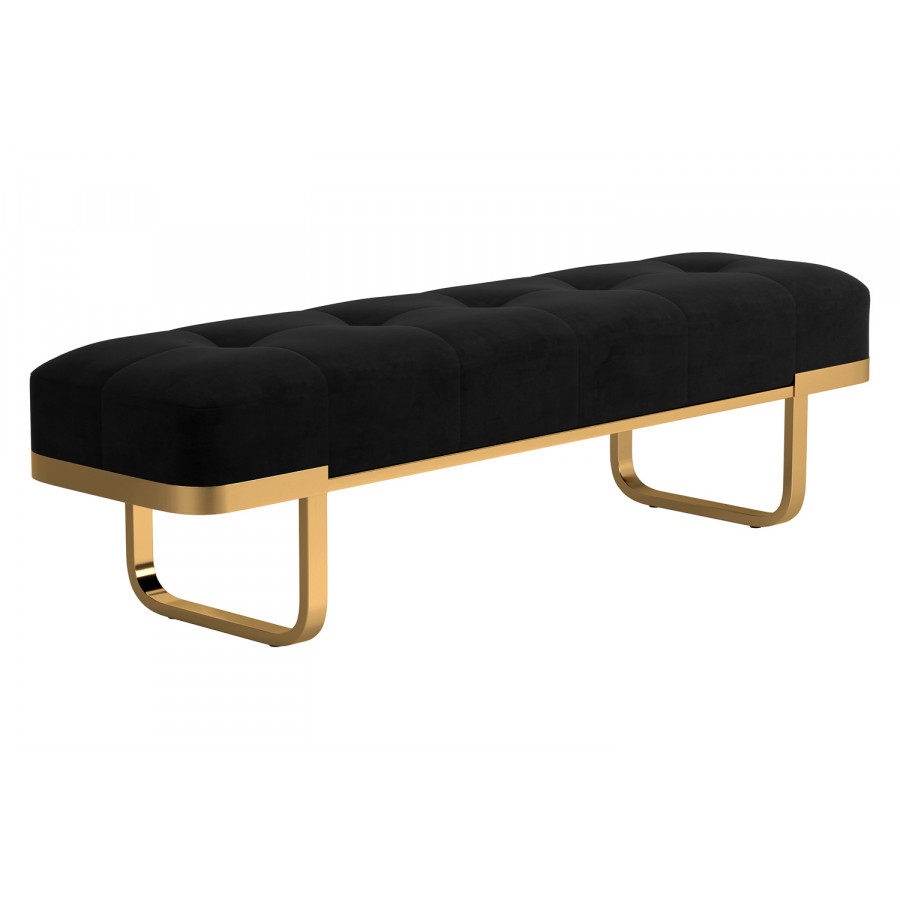 Coaster - Tufted Upholstered Bench