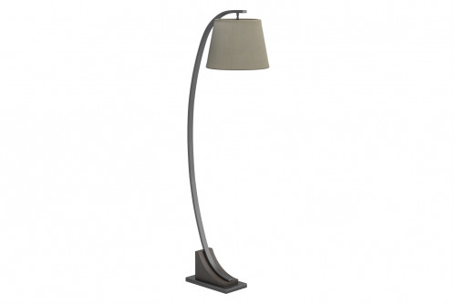 Coaster™ Empire Shade Floor Lamp - Oat/Brown/Orb