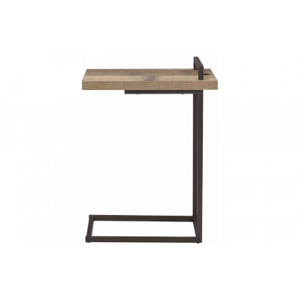 Coaster - Rectangular Top Accent Table With Usb Port in Weathered Pine