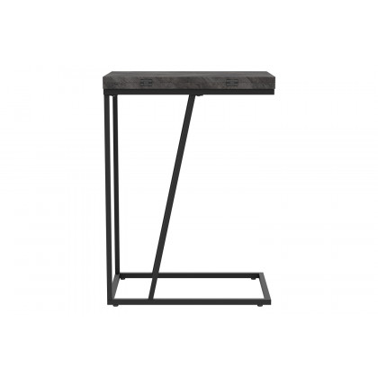 Coaster Expandable Chevron Rectangular Accent Table - Gray