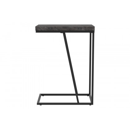 Coaster Expandable Chevron Rectangular Accent Table - Gray