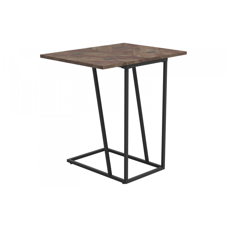 Coaster - Expandable Chevron Rectangular Accent Table