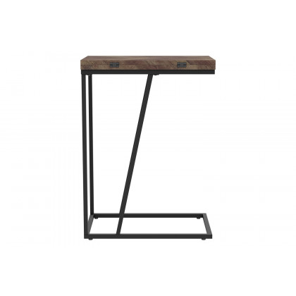 Coaster Expandable Chevron Rectangular Accent Table - Tobacco