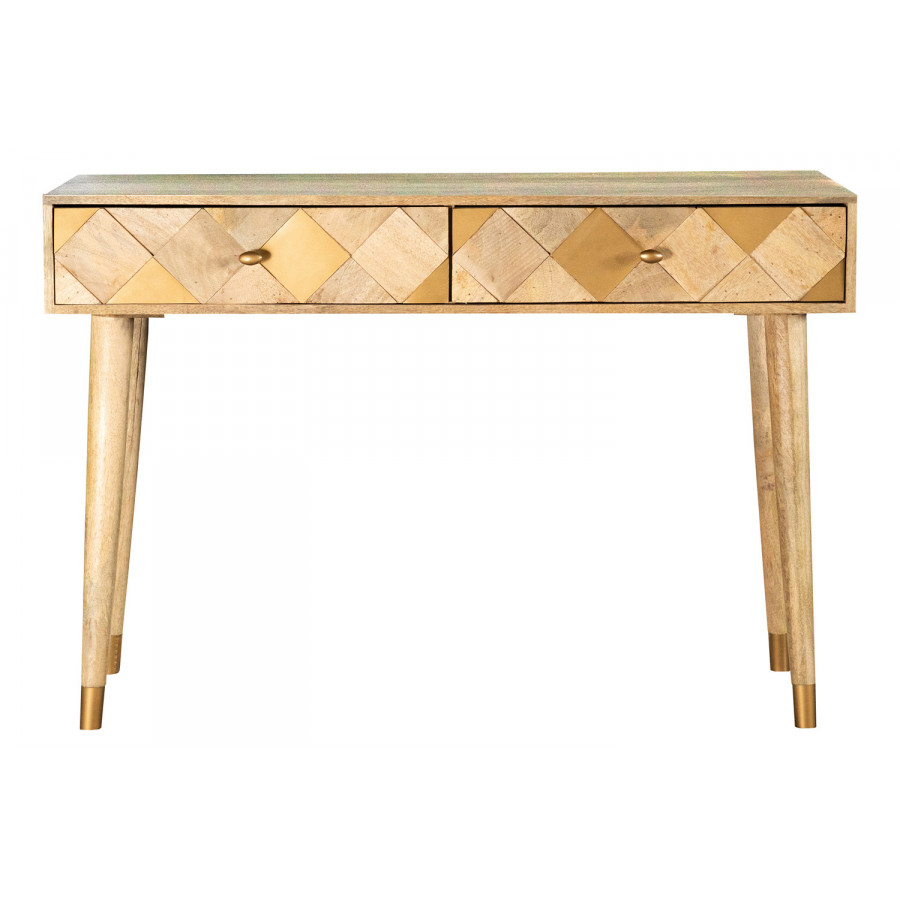 Coaster - Rectangular Storage Console Table in Natural