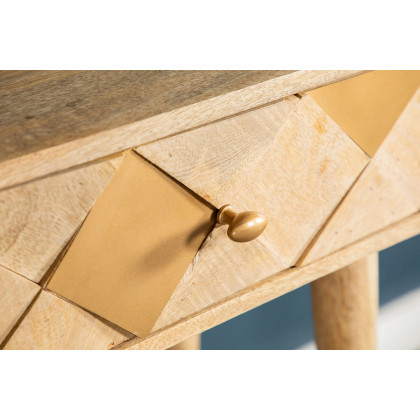 Coaster - Rectangular Storage Console Table in Natural