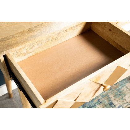 Coaster - Rectangular Storage Console Table in Natural