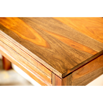 Coaster - Rectangular 2-Drawer Console Table in Warm Chestnut