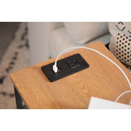 Coaster - Snack Table with Power Outlet