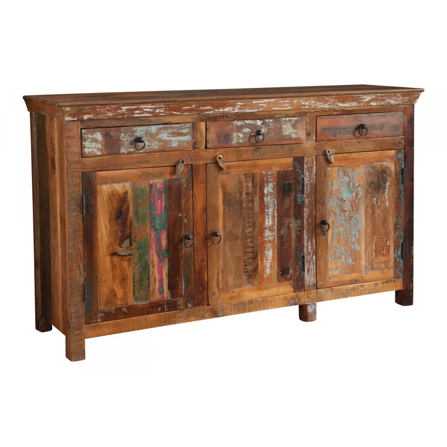 Coaster - 3-Door Accent Cabinet in Reclaimed Wood