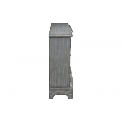 Coaster - 4-Door Accent Cabinet in Gray
