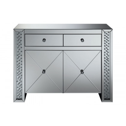 Coaster - 2-Drawer Accent Cabinet in Clear Mirror