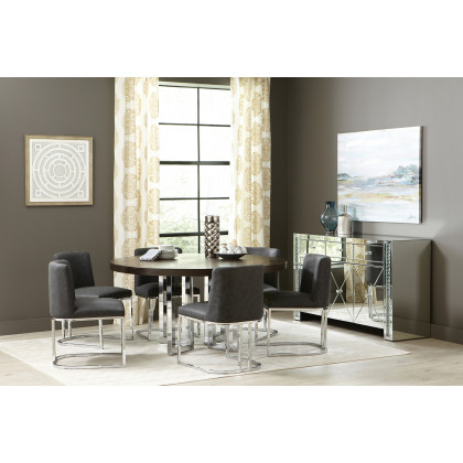 Coaster - Fueyes 3-Drawer Accent Cabinet in Silver