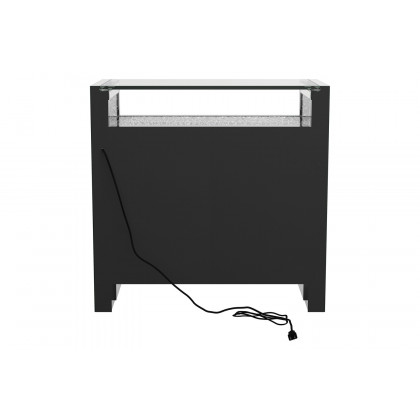 Coaster - 2-Door Accent Cabinet in Clear Mirror/Silver