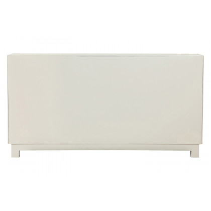 Coaster - Rectangular 4-Door Accent Cabinet in White/Gold