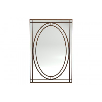 Coaster - Beveled Edge Wall Mirror in Silver