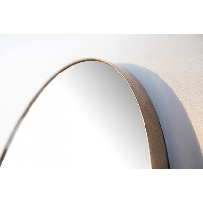 Coaster Arch-Shaped Wall Mirror - Rose Gold