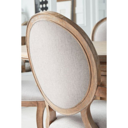 Creative Architrave Oval Arm Chair