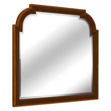 Creative - Newel Landscape Mirror in Cherry