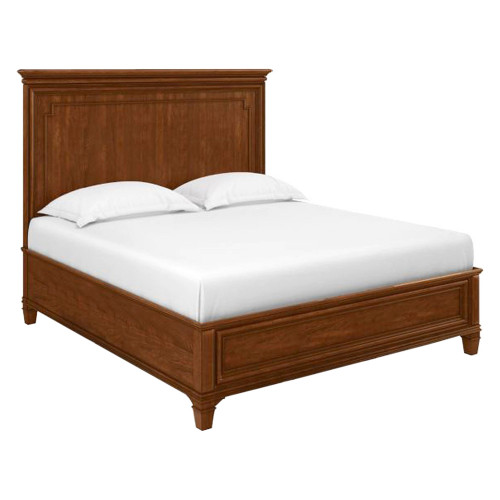 Creative Newel Queen Size Bed - Cherry