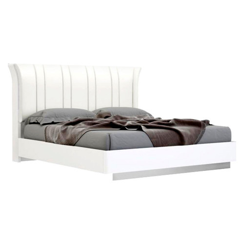 Creative Ariana King Size Bed - White High Gloss