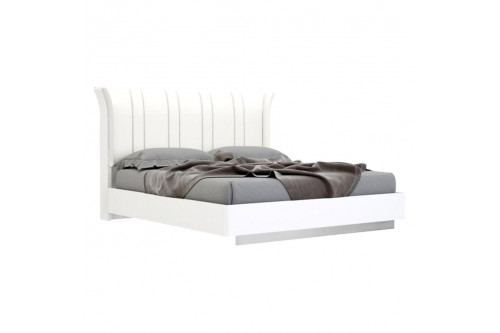 Creative™ Ariana Bed White High Gloss - Queen Size