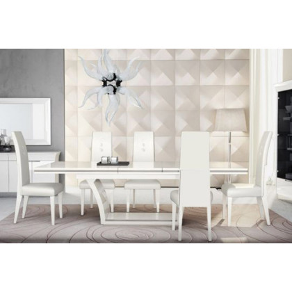Creative Ariana Dresser Mirror - White High Gloss